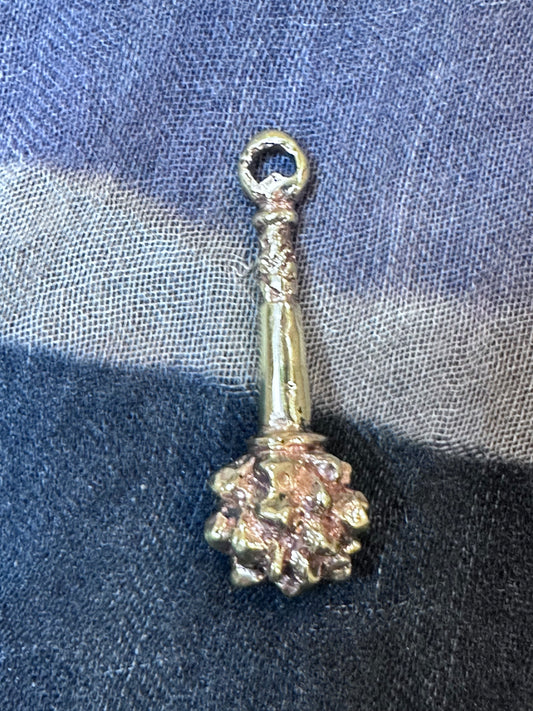 Crystal Mace Earring