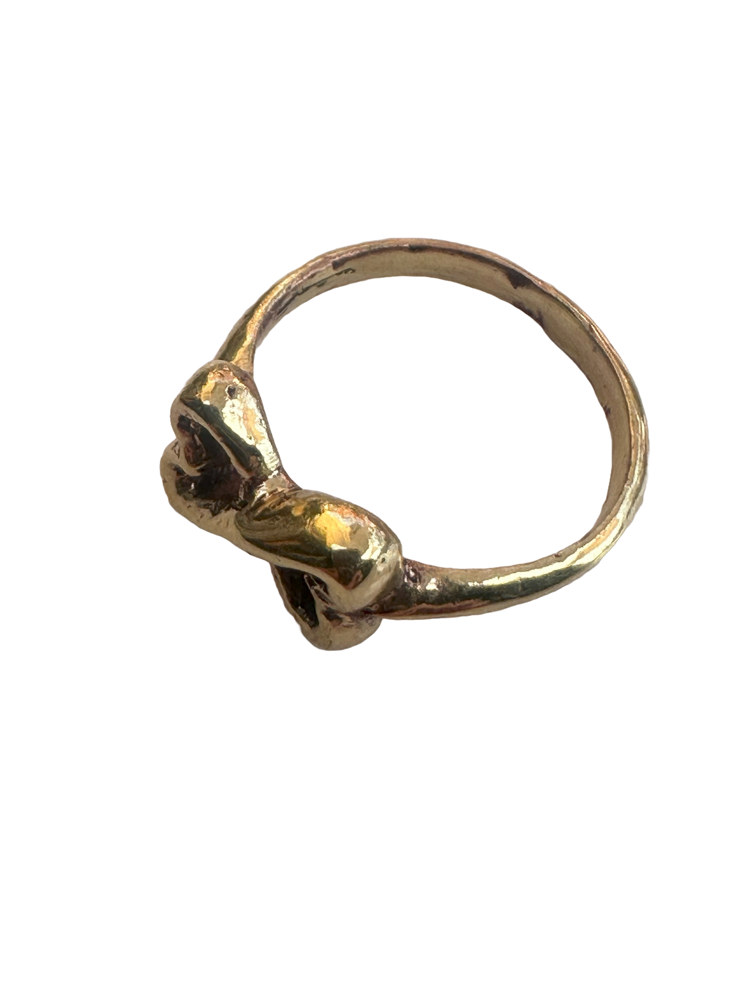 Small Infinity Heart Ring
