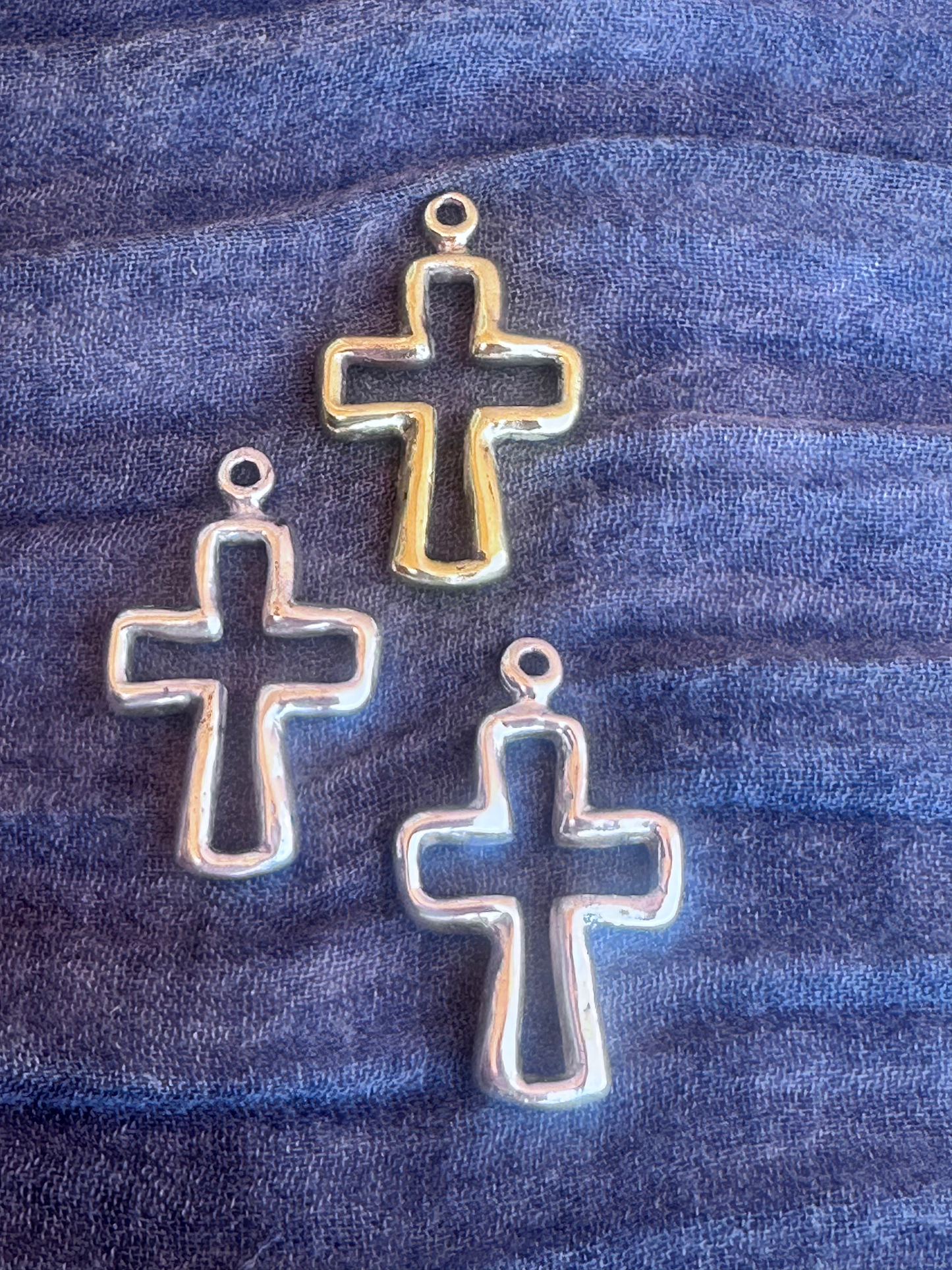 Stone Cross Pendant