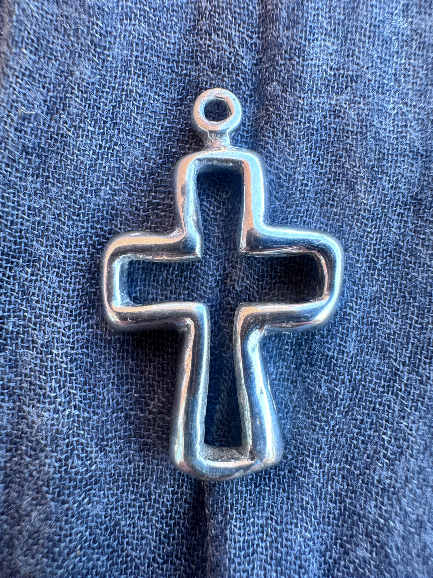 Stone Cross Pendant