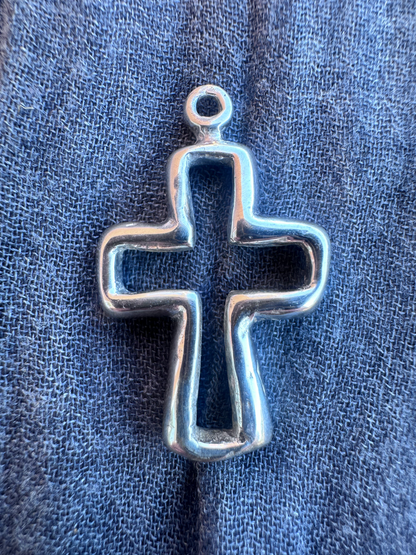 Stone Cross Pendant