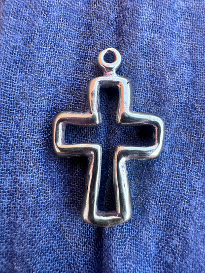 Stone Cross Pendant