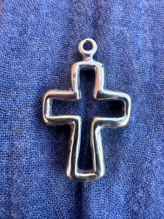 Stone Cross Pendant
