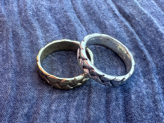 Narrow Braid Ring