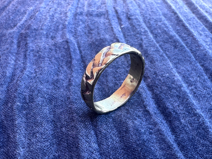 Narrow Braid Ring