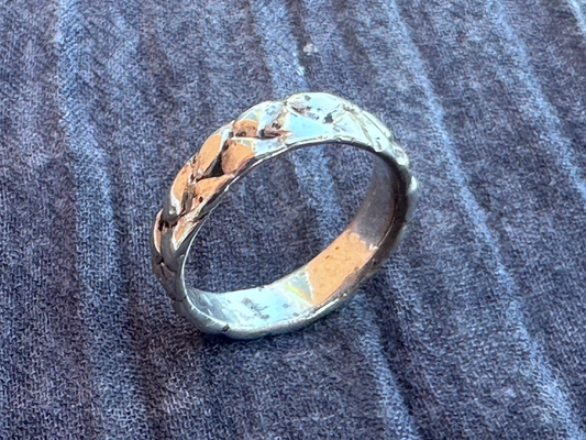 Narrow Braid Ring