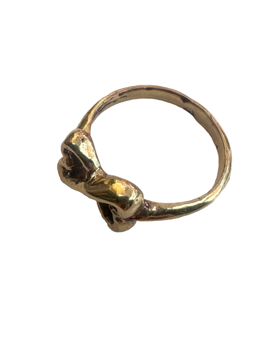 Small Infinity Heart Ring